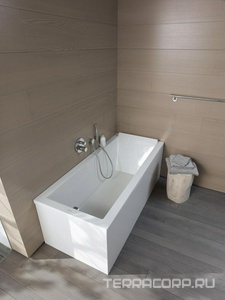 Ванна акриловая 1700х750хh485мм, без ножек и слива/перелива,  ZZ Duravit Starck 7000030000000