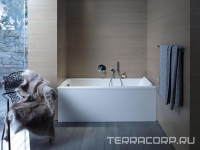 Ванна акриловая 1700х750хh485мм, без ножек и слива/перелива,  ZZ Duravit Starck 7000030000000