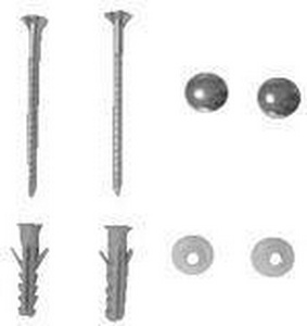 Крепеж к полу для унитаза и биде, (цв. хром), Kerasan ZZ Kerasan Универсал 760390