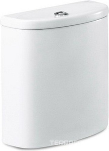 Бачок унитаза DAMA-SENSO-COMPACTO, двойной спуск 3/6л, нижний подвод воды KL Roca Dama Senso 34151B000