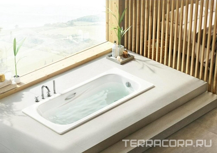 Ванна стальная PRINCESS 170х70,с отверстием под ручки, БЕЗ ручек, БЕЗ ножек ZZ Roca Принцесса 2209E0000 / 2209.E.000.0