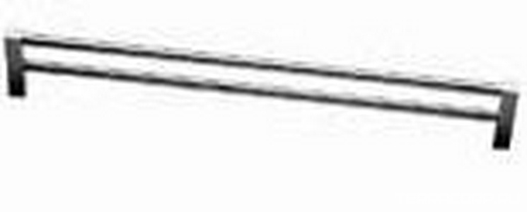 Полотенцедержатель двойной 60 см (хром),  ZZ Pomd'or Metric 38.14.42.002