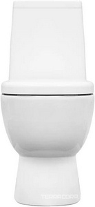 Унитаз-компакт «INFINITY», двухуреж. арматура GEBERIT, сиденье дюропласт, микролифт Sanita Luxe Infinity WC.CC/Infinity/2-DM/WHT.G/S1 (INFSLCC01040522)