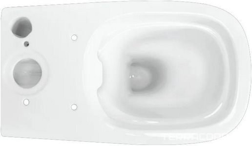 Унитаз-компакт «INFINITY», двухуреж. арматура GEBERIT, сиденье дюропласт, микролифт Sanita Luxe Infinity WC.CC/Infinity/2-DM/WHT.G/S1 (INFSLCC01040522)