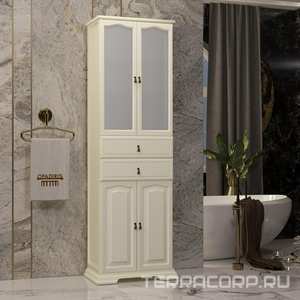 Пенал  60 напольный 582х1982х380 мм , цвет слоновая кость ZZ Opadiris Риспекто Z0000009596