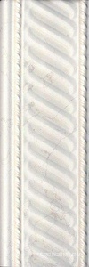 Керамическая плитка Kerama Marazzi Белгравия Бордюр  обрезнойXX l10x30 Белый 