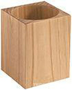 Контейнер для аксессуаров 70хh100х70мм, крепёж на магнитах, для зеркал арт.арт.A379 11 / A380B 1, (цв. NH каштан),  XX Villeroy & Boch My nature B00161NH