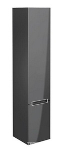 Шкаф-пенал 350хh1650х370мм, подвесной, 2-х дверный, петли слева, крепёж в комп., (цв. FP серый глянц) ZZ Villeroy & Boch Subway 2.0 A70900FP