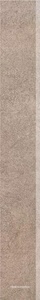 Ступени Kerama Marazzi Королевская дорога Плинтус  коричневый светлый обрезной ZZ9.5x60 Коричневый 