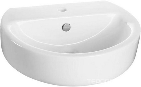 Раковина Best Lux 55*44,5 см, БЕЗ крепежа, белая Sanita Luxe best luxe WB.PD/Best/55-C/WHT.G/S1 (BSTSLWB01)