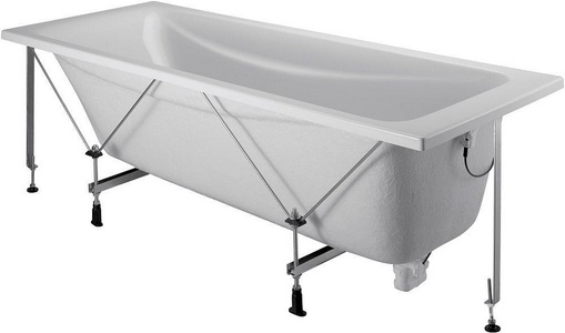 Акриловая ванна  170x75, прямоуг. (БЕЗ каркаса, слива-перелива и панели) ZZ Jacob Delafon Odeon Up E60491RU-00