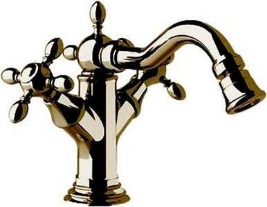 Смеситель для биде, с д/к, (цв. бронза),  ZZ Gaia Chopin RN 644 BR