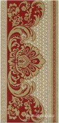 Бордюр Даниэли красный орнаментXX14.5x30