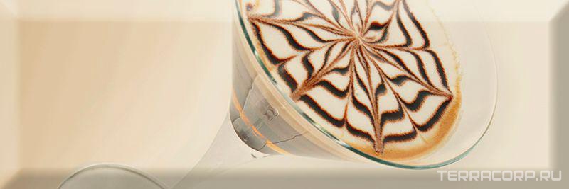 Керамическая плитка Absolut Keramika Monocolor 10x30 Decor Coffee Glass 03 10x30 Комбинированный, фото 3