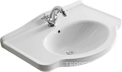 Раковина 65х44хh24см, с 1 отв.д/смесителя, (крепёж в копл.), Ethos ZZ