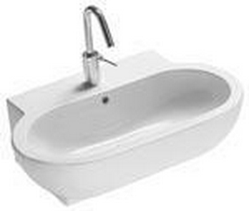 Раковина 700х460хh220мм, с 1 отв. для смесителя, (крепл. в компл.) You&Me XX Hatria You & Me Y0UJ