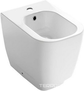 Биде напольное 48х35см, (крепл. к полу в компл.) FUSION Q ZZ Hatria Fusion Q YXC901