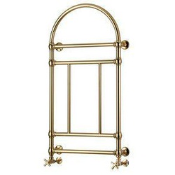 Полотенцесушитель 574хh1030х132мм, подвод воды int.510мм, (ГВС, 8 bar, 290Вт), (БЕЗ вентитей, набора трубок, адапт Carlo Poletti), (цв.брон), Arco ZZ