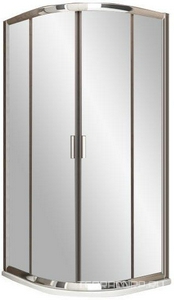 Душевая шторка  90*90, стекло - прозрачное, профиль белый, без поддона Anti Calc ZZ Ravak BLCP4 3B270100Z1