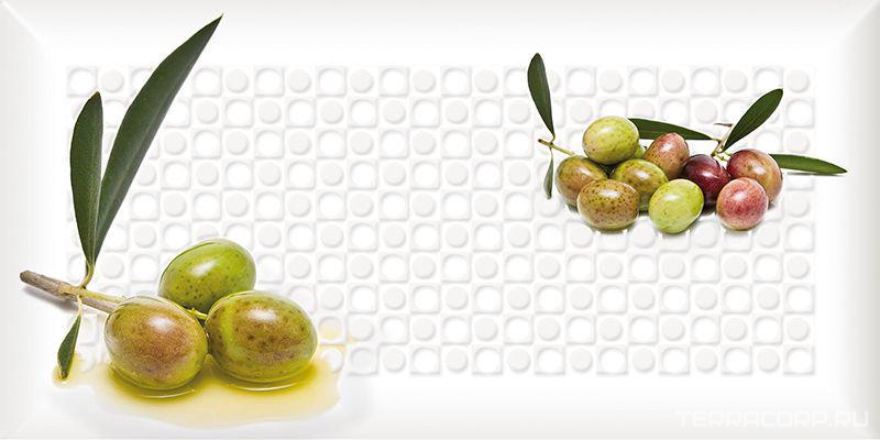 Керамическая плитка Absolut Keramika Monocolor 10x20 Decor Olives 05 C KL 10x20 Комбинированный, фото 3