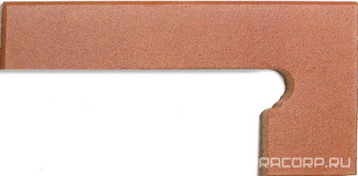 Zanquin izda. (прав.) Rojo ZZ|20x39