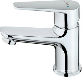 Смеситель для раковины, без донного клапана, хром XX