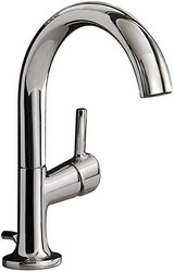 Смеситель для раковины однорычажный на 1 отв. с д/к (цв. хром), LaFleur XX