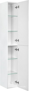 Шкаф-колонна подвесная  262*1633*254, цвет белый гянец ZZ Aquaton Диор 1A110803DR010