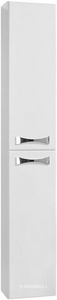 Шкаф-колонна подвесная  262*1633*254, цвет белый гянец ZZ Aquaton Диор 1A110803DR010