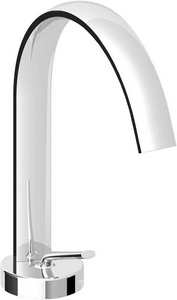 Смеситель для раковины, без д/к, излив h 245мм (цв.хром)  ZZ Zucchetti Isyfresh ZP2258