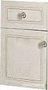 Шкаф дополн. для тумбы под раковину, 25,2х47см, выдв. ящик и распшн. дверь, петли слева, ручки цв. хром,  ZZ Labor Legno Hermitage HE 0/9С ARG SX