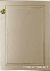 Шкаф дополн. для тумбы под раковину, 35,2х47см, распшн. дверь, петли справа, с внутр. ткан. обивкой, ручка цв. золото,  ZZ Labor Legno Hermitage HE 0/10 OROV DX