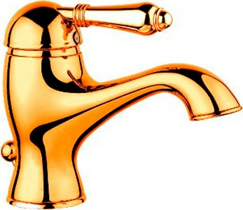 Смеситель для раковины, с д/к (цв. бронза, ручка El Capitan),  ZZ Nicolazzi Classico 3402 BZ 75