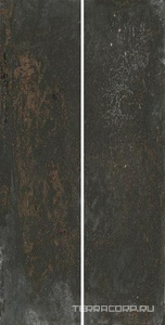 Керамогранит Kerama Marazzi Беверелло  темный обрезной KL  20х80 Черный 