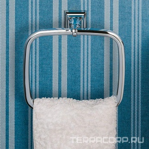 Полотенцедержатель-кольцо 21,4х21,1 см, (цв.хром)  Colombo Portofino B3231.000