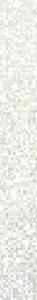 Мозаика Bisazza Растяжки цвета Sfumatura Narciso 2x2  32.2x258.8 Белый 