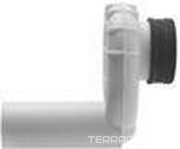 Сифон для писсуаров, сток горизонт., 50мм, (скрытый) Duravit ZZ Duravit Универсал 0051120000