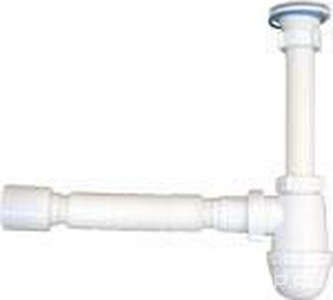 Сифон на умывальник "Ани" 1,1\4" с гофрой (40х50) ZZ Ани Пласт Комплектующие C1010