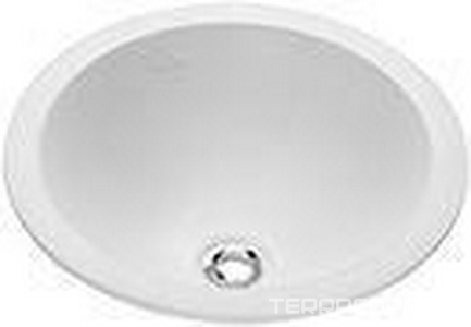 Раковина встраиваемая в столешницу, круглая 34см, с переливом, без отв.д/смесит. (R2 Star white ceramicplus),  ZZ Villeroy & Boch Loop & Friends 614034R2