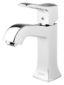 Смеситель для раковины, с д/к, (цв.хром),  XX Hansgrohe Metris Classic 31075000