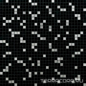 Мозаика Bisazza Мозаичные смеси 10 Princesse Black 1x1 32.2x32.2 Комбинированный 