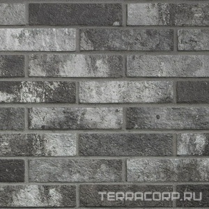 Керамогранит Sadon London Charcoal «мин. шов 1 см» 6x25 Черный 