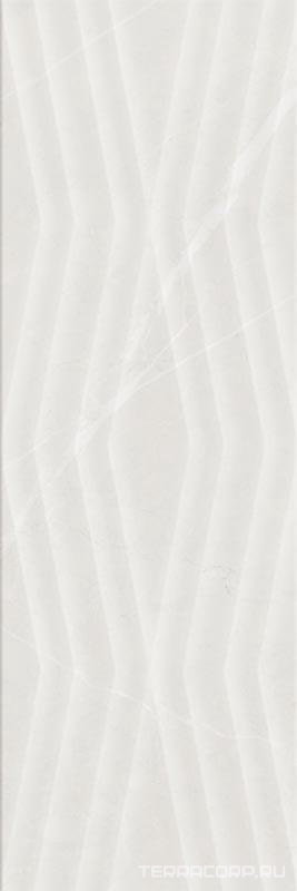 Керамическая плитка Gracia ceramica Geneva white рельеф wall 02 XX25x75 Белый, фото 3