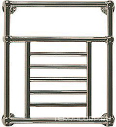 Полотенцесушитель водяной 608х530мм, на систему отопления до 4 атм., (без кранов перекр. арт.PRACC..), (латунь), Jupiter 3 ZZ