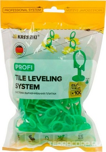 Укладка плитки Зажим + СВП PROFI 1.5мм (500 шт) 3dsvp 3D 