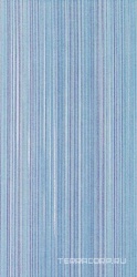 Керамическая плитка Marazzi Folk  blu rigato 18x36 Голубой 