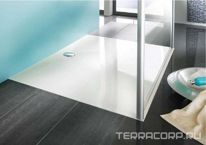 Поддон душевой А2=1100мм х А1=1000мм х h30мм, (БЕЗ рамы и сливного оборудования)  ZZ Huppe Huppe EasyStep 215033 055