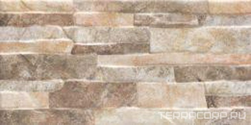 Керамическая плитка Absolut Keramika Muro  Marron 15x30 Комбинированный 