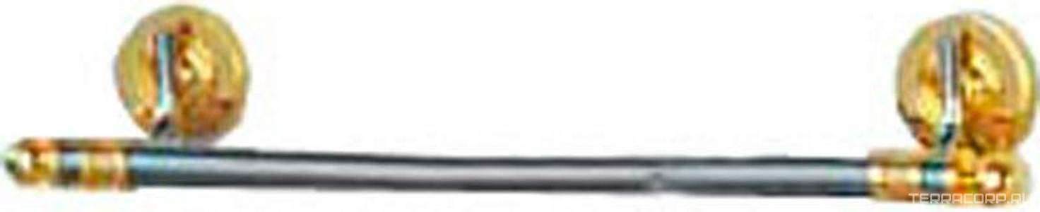 Полотенцедержатель 46см, (хром/золото)  ZZ Pomd'or Dina 16.10.46.003