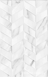 Керамическая плитка Gracia ceramica Нова  бел низ 02  25x40 Белый 